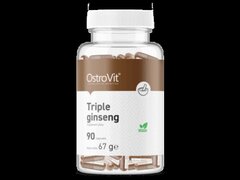 OstroVit Triple Ginseng VEGE - 90 Capsule